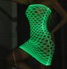 Glow in the Dark Mesh Bodystocking Sexy Women' Lingerie Set