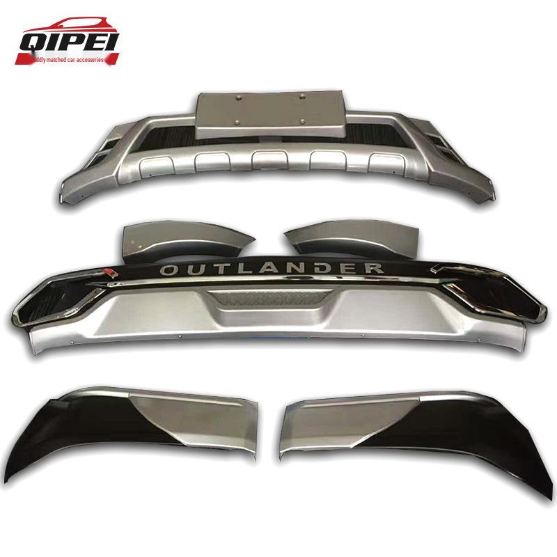 Mitsubishi Outlander 2016-2019 Front & Rear Bumper Guard Modification Accessories