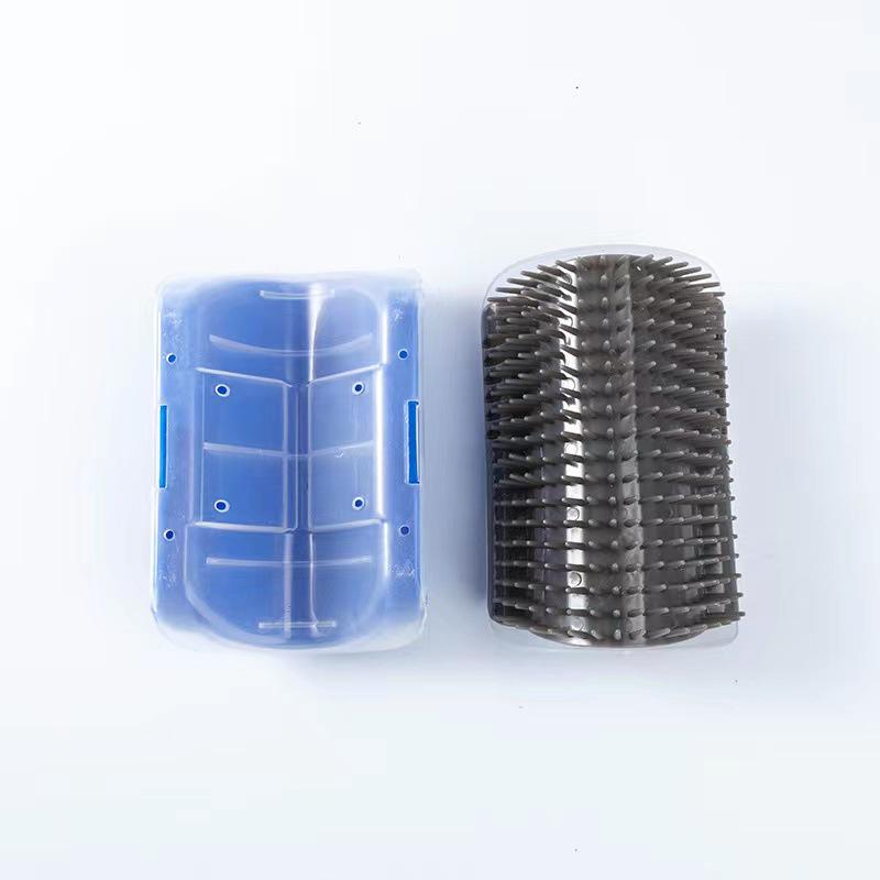 Cat Corner Brush and Hair Remover Scratcher - Pet Supplies Comb Artifact
