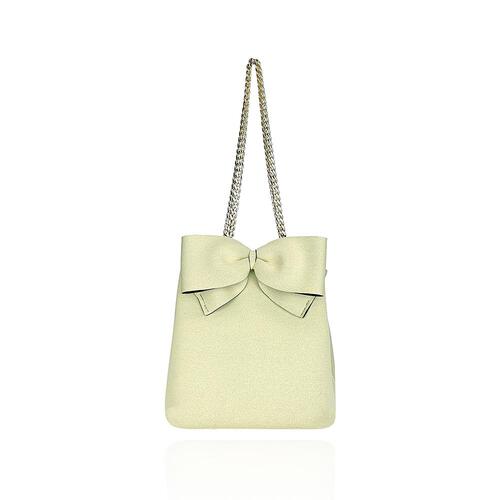 Suin Mini Ribbon Bag 2 - Cream Beige