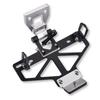 Motorcycle Fender Eliminator Kit for Kawasaki Ninja 400 Z400 (2018-2024) and Ninja 250 Z250 (2019-2024) - Aluminum (Silver and Black)