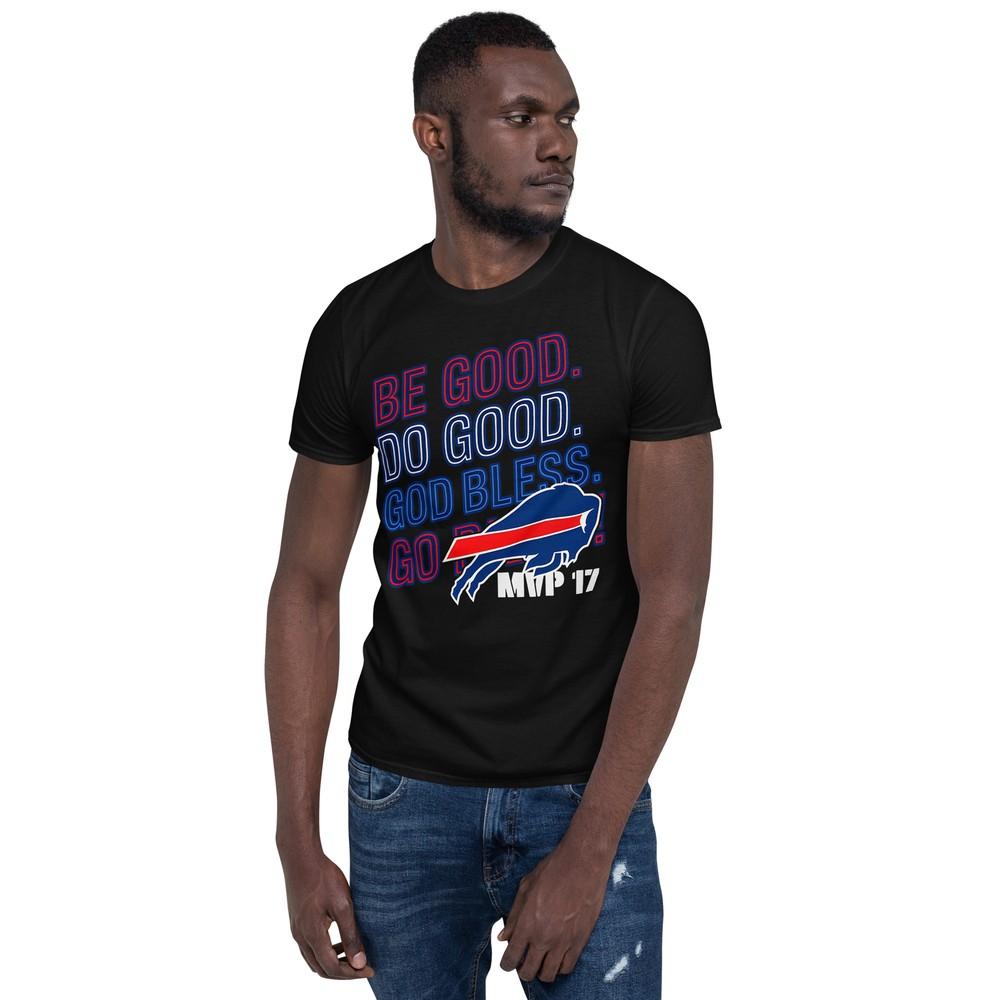 Be Good And Do Good God Bless Go Buffalo T-Shirt 3XL