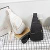 Women's Crossbody Bag Korean Simple Women's Chest Bag Large Capacity Women's Outdoor Casual Embroidery Quilt Single Shoulder