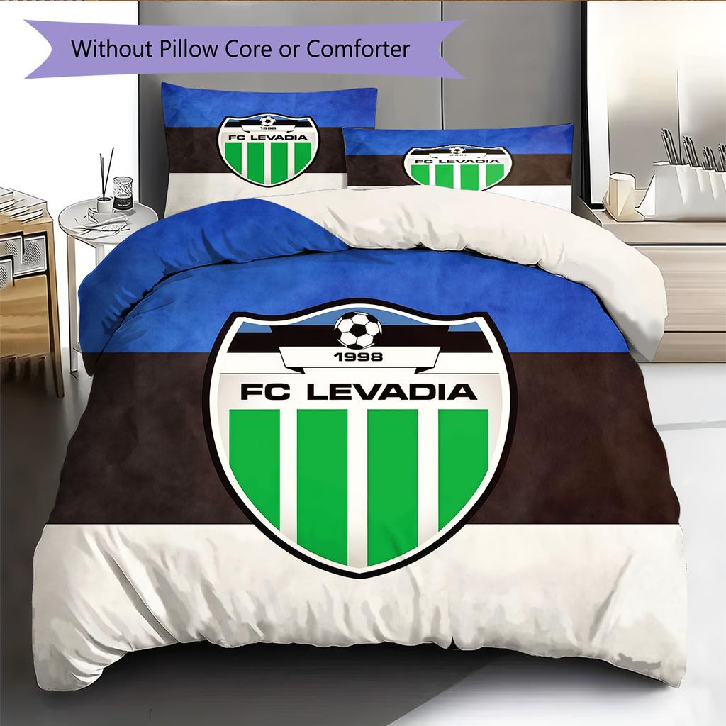 FCI Levadia Pattern Bedding Quilt Set Home Decoration Gift (1 * duvet cover + 2 * pillowcase without core).xwn