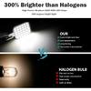 20PCS T10 921 922 912 194 RV Interior LED Light Bulbs, Super Bright LED Bulbs Replacement Lighting 36-SMD 2835 6500K White For 12V RV Camper Trailer
