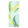JIKAN STYLE Kenema Tenugui Hand Lily of the Valley of Made In 35 X 90 50277 Towel, Happiness, Chū-dyed, Japan, 100% Cotton, Approx. Cm,