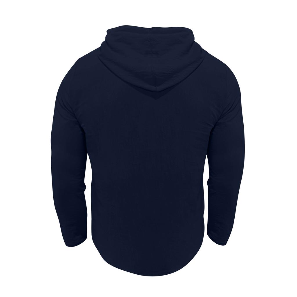 Herren Lässiges Lockeres Langärmeliges Kapuzen-Taschen-Sweatshirt