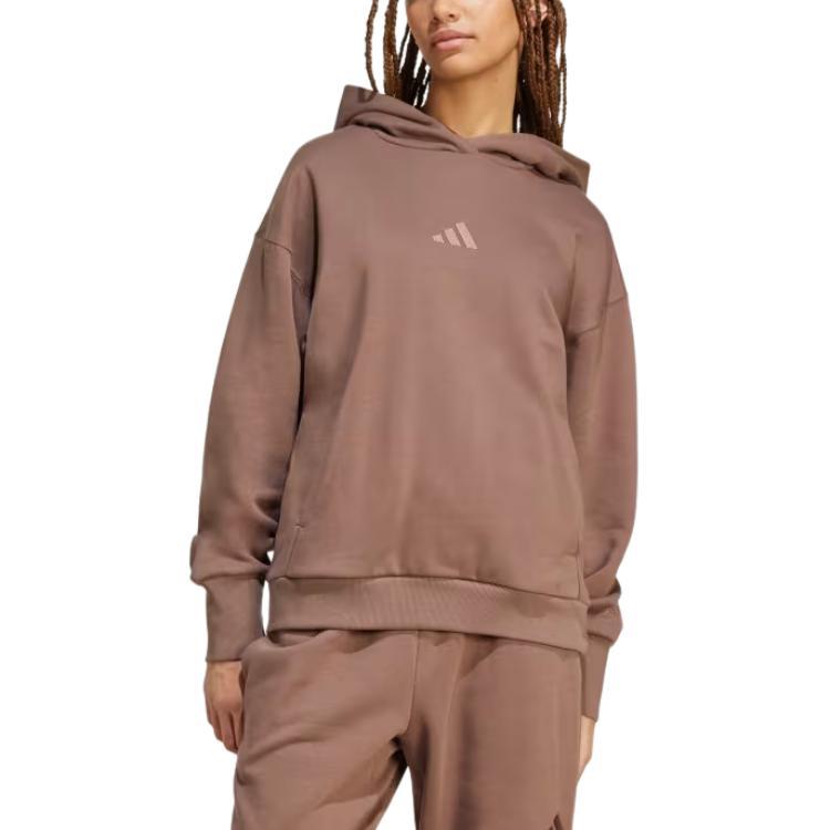 adidas Free Shipping With AdiClub All Szn Fleece Loose Hoodie IY6763