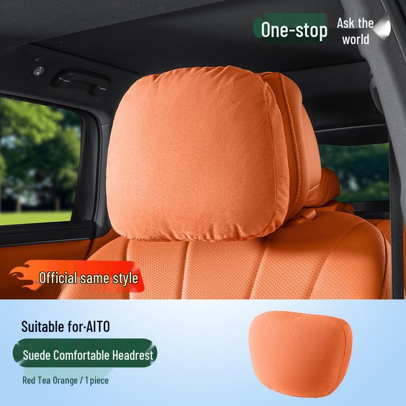 Compatible with AITO M5-M9: Headrest Neck Pillow & Lumbar Support Car Accessories