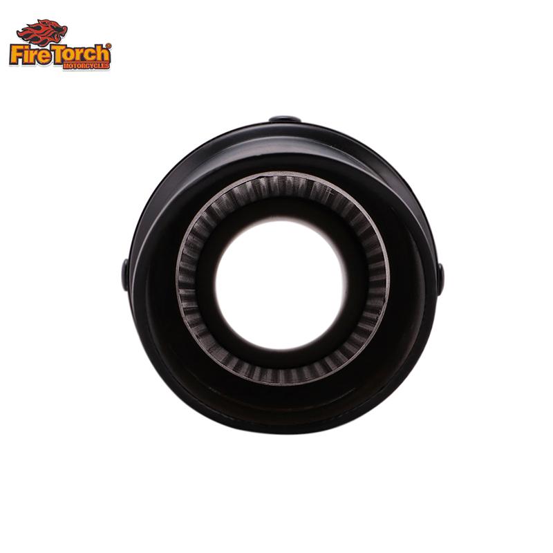 Slip On For CFMOTO 450MT 450 MT IBEX 450 2024 2025 Motorcycle Exhaust Escape Moto Systems Middle Link Pipe Carbon Fibe Muffler
