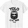 Yolo Jk BRB Jesus Funny Easter Day Ressurection Christians T-Shirt Graphic T Shirts Men Clothi