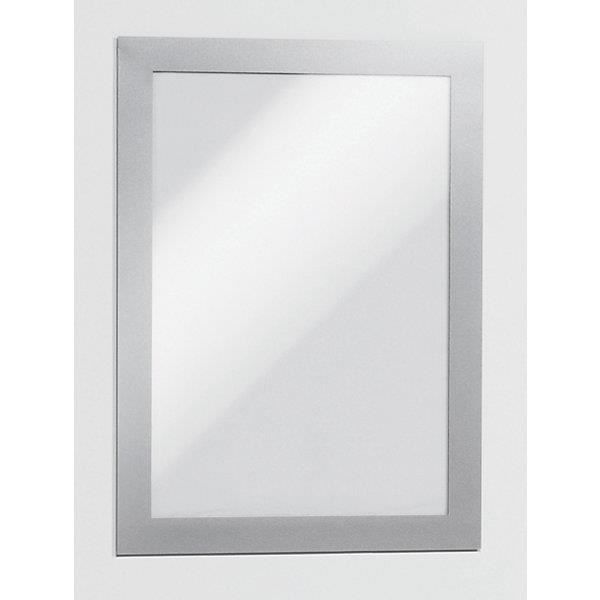 Cadre d'information - Durable - A4 - Noir - Lot de 10 - Autocollant