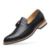 Herren Luxus Freizeit Schuhe Herbst Leder Slipper Büro Kleiderschuhe Herren Fahr-Mokassins Bequeme Slipper Party Mode Schuhe