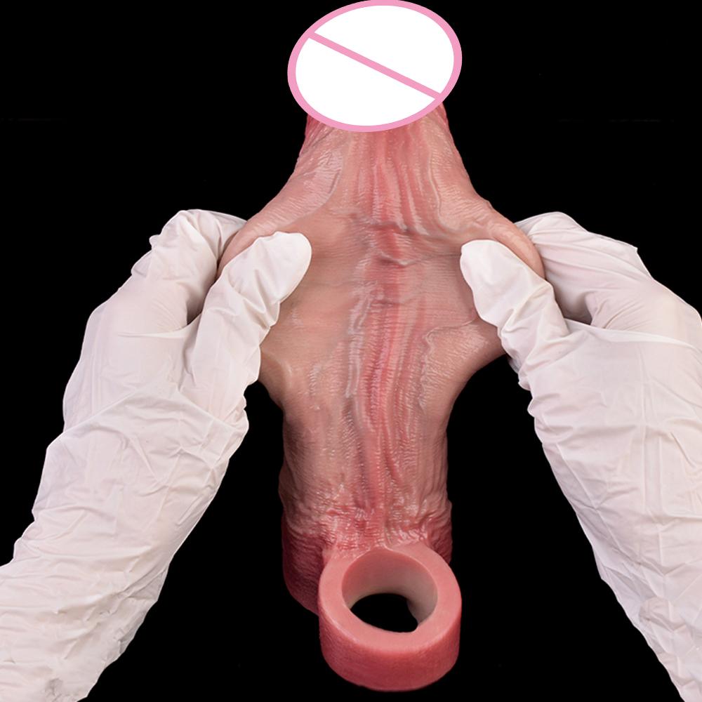 SXXY Inel Ultra pentru Penis Vibrator Penis Control Wireless Mânecă de Mărire Masculină Extensor Jucărie Sexuală Pentru Cupluri