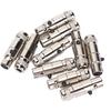 10 Pcs XLR Female Head Mini Full Metal 6 Pin Female Connector for Microphone Cable Interface