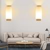 Aplice LED de Perete din Lemn Dormitor Noptieră Sfeșnic de Perete Casă Interior Living Alee Balcon E27 Hol Lumini de Noapte