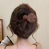 Vintage Dried Rose Hairpins For Women Ponytail Twist Hair Clips  Shark Clip Barrettes Hair Accessories