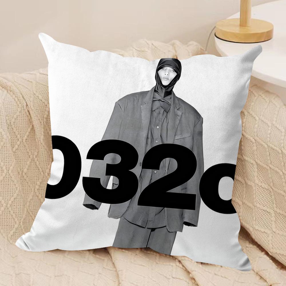 Brand 0-032c Cushion Cover Soft Plush Double-Sided Printed Sofa Pillow Cushion Cover | Cozy All-Season Durable Decor Gift 30cmx30cm
