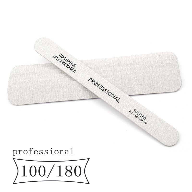 

Серая Прочная Пилка-Баф для Ногтей - Износостойкая, Моющаяся, Профессиональный Инструмент для Маникюра для Придания Формы