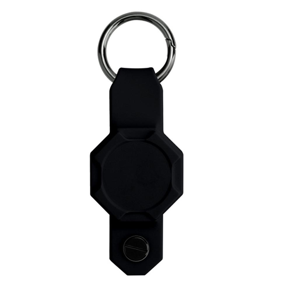 For Apple Airtags Keychain Silicone Case Waterproof Key Chain Ring Holder Case Man Accessories Key Organizer Anti-lost Ring Case