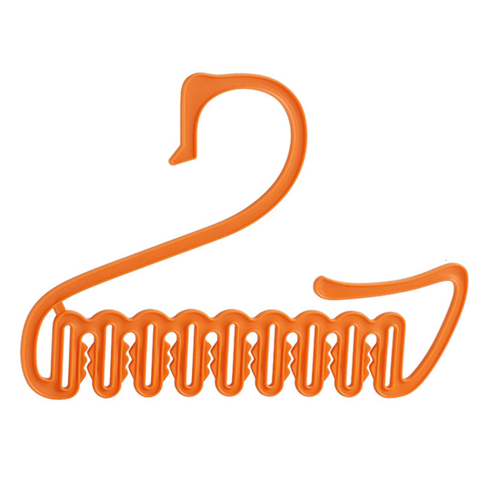 Plastic Clothes Rack Multipurpose Socks Clothes Holder For Balcony оранжевый 2740₽