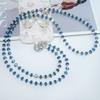 120cm Crystal Beads Crossbody Lanyard Long Cord Necklace Chain Glitter Strap Anti-lost Universal Hanging CellPhone Cover Case