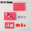 Polymer Clay Bead Maker Tool Round Ball Shaping Mold with Hole Punch for DIY Jewelry Earrings Necklaces Crafting Accessories
