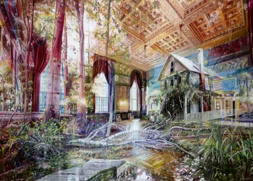 Intruding House Puzzle 1000 Teile