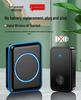Kajia Si Wireless Self-Powered Doorbell with Long-Range, Three Receivers, Waterproof Design, and Flash Alert