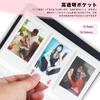 Easy Hood DIY Album for Fujifilm INSTAX MINI Instant Cameras, Black Felt, Holds 96 Photos, Includes Colored Star Stickers