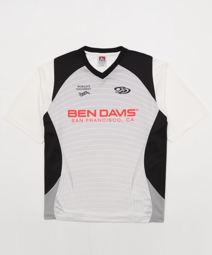 WEGO BENDAVIS GAME SHIRT TOP Short Sleeve Size Ben Davis Summer Clothes Men's T-Shirt, L, White, Top,