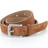 Meat Suede Leather Belt Camel
