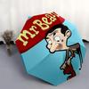 Mr Bean, Comedy- Automatic Opening and Closing, 8-rib Structure Portable Umbrella, Suitable for Men and Women in All Seasons - Perfect Gift