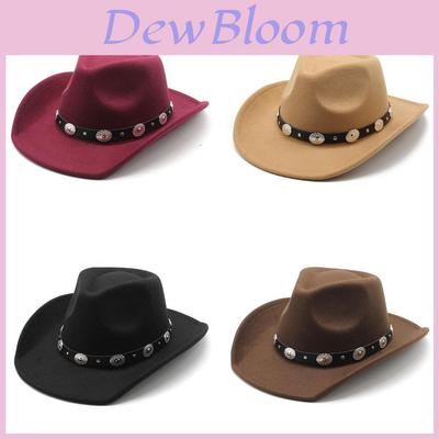British Style Wool Felt Fedora Hat With Wide Brim For Summer Casual And Formal Wear