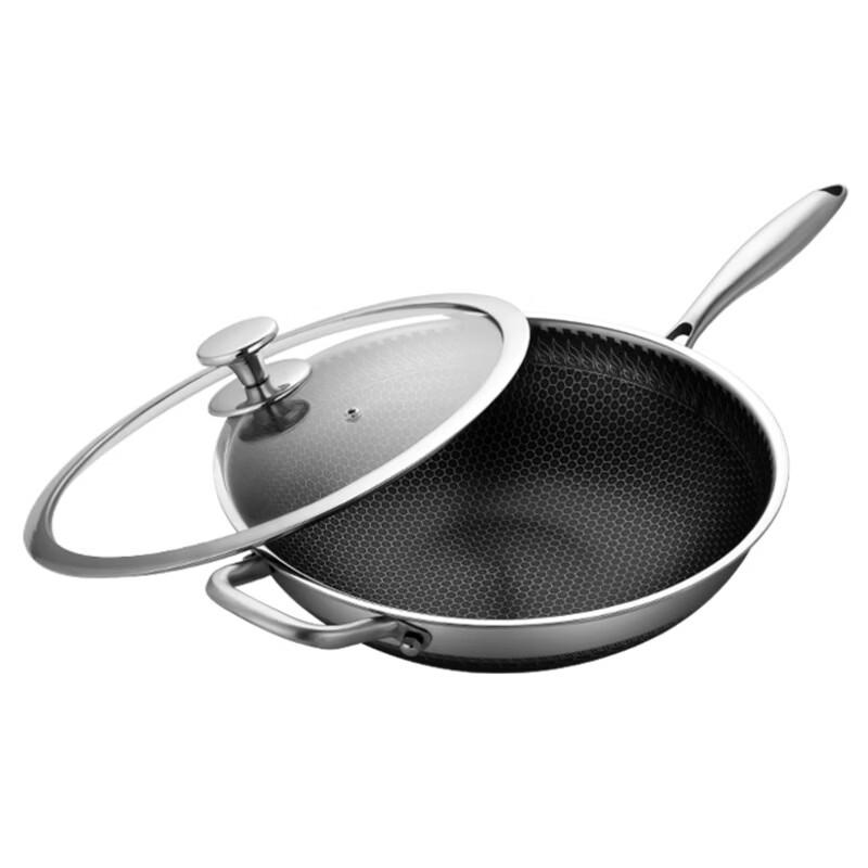 Lijia Non-Stick Stainless Steel Wok