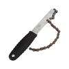 Bike Cassette Chain Wrench Steel Ergonomic Design Bike Chain Whip Tool for Outdoor Mountain Bike Repair