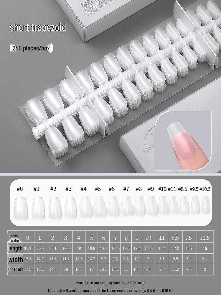 Ultra-Thin Seamless False Nails: Full & Half Cover No-Buff Nail Art Patches for Salons