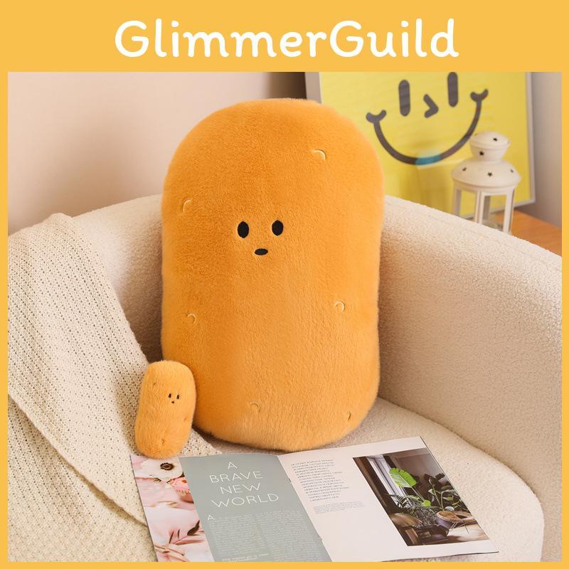 Potato Toy Plush Keychain Stuffed Vegetable Doll Decoration Kids Gift Pendant