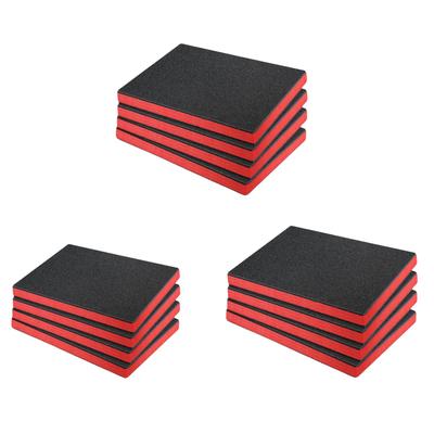 4 Stuks Gereedschapskist Schuim, voor Gereedschapskist Harde Koffer Draagbare Kaizen Organizer Makkelijk te Gebruiken Snijbaar Opvulling Polyethyleen Opbergvellen