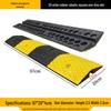 Rubber and Plastic Cable Protection Speed Bump