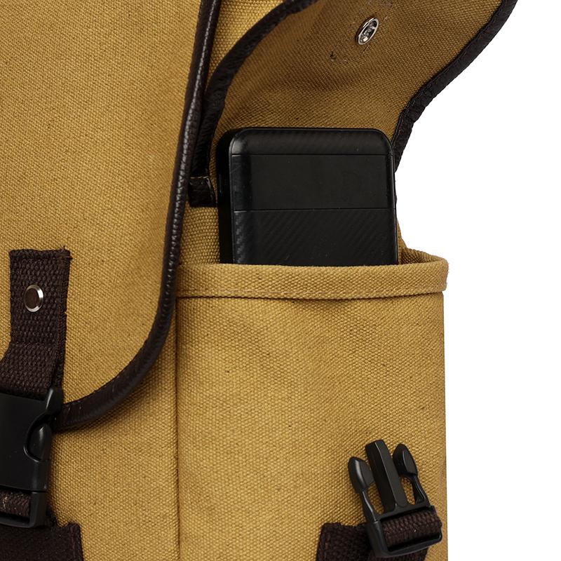 Klasická pánská taška přes rameno Pánská nová plátěná taška messenger Outdoorová volnočasová cestovní taška s více kapsami Kabelky Pánská značková taška