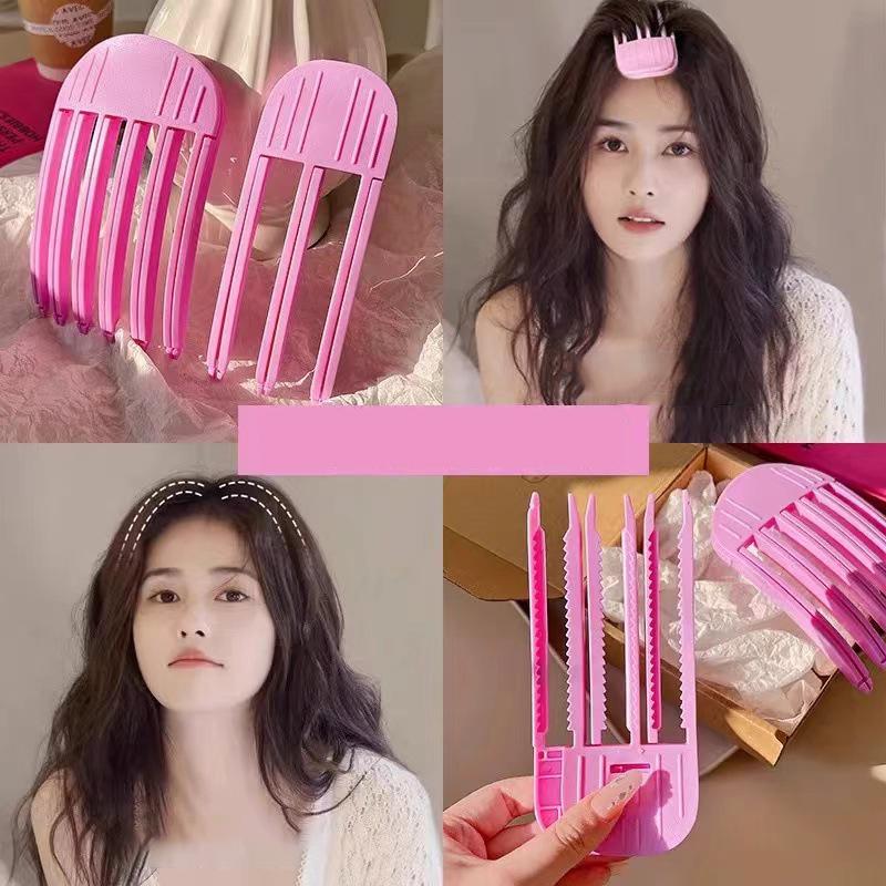 Bangs Hair Fluffy Artifact Hairpin For Women Forehead Increase Top Bangs Shaping Comb