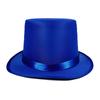 Bright Color Magicians Hat for Women Men with Satin Belt Tall Hat Cosplay Costume Adult Theme Party Stage Performers Hat