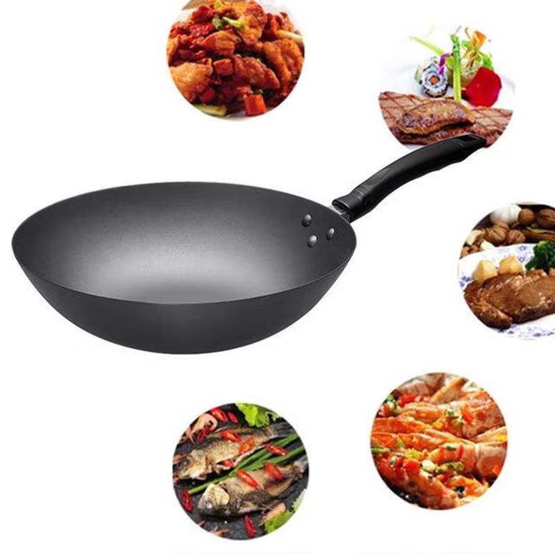 Midea Refined Iron Wok Pan