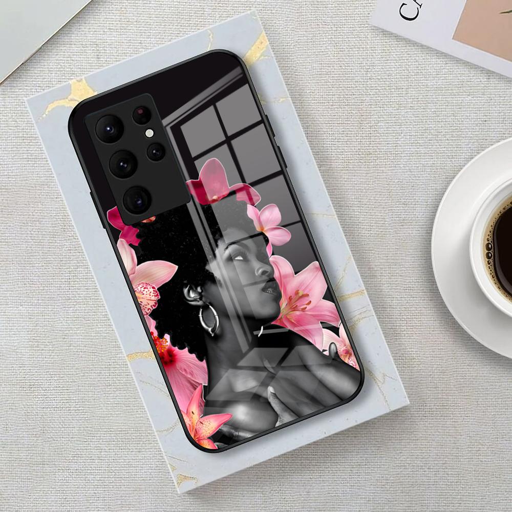 Singer Lauryn H-hill Phone Case For Samsung S26 S25 Edge Ultra 23 22 21 20 Ultra Plus S24 Fe Glass Cover
