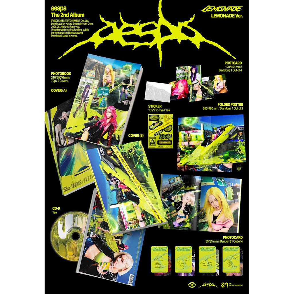 [Sofort lieferbar] Aespa 2 [Lemonade] (Limonade Version)