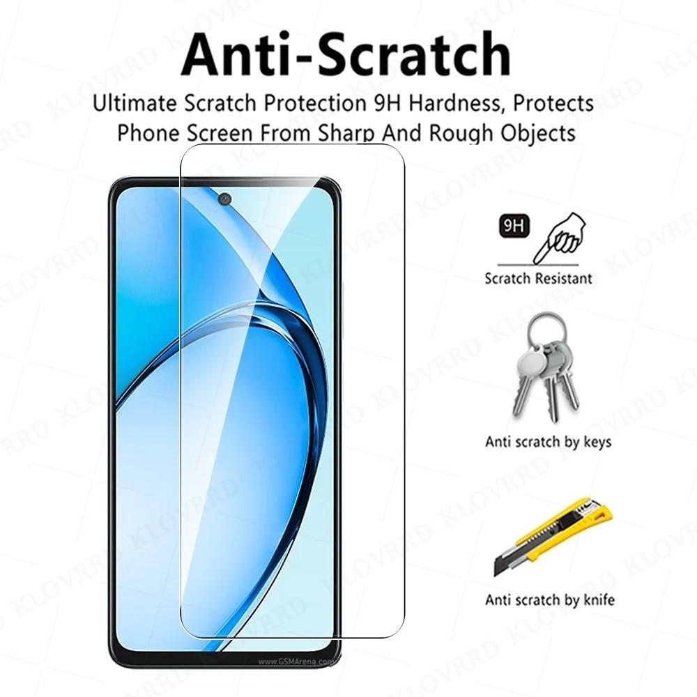 For Oppo A6 A5 A5i Pro A5x A3 A3x A18 A38 A58 A60 A78 A98 A79 A3S A5 A7 A12 A31 A9 A96 A93 A94 A95 A15s A16K A17k A76Tempered Glass Screen Protector