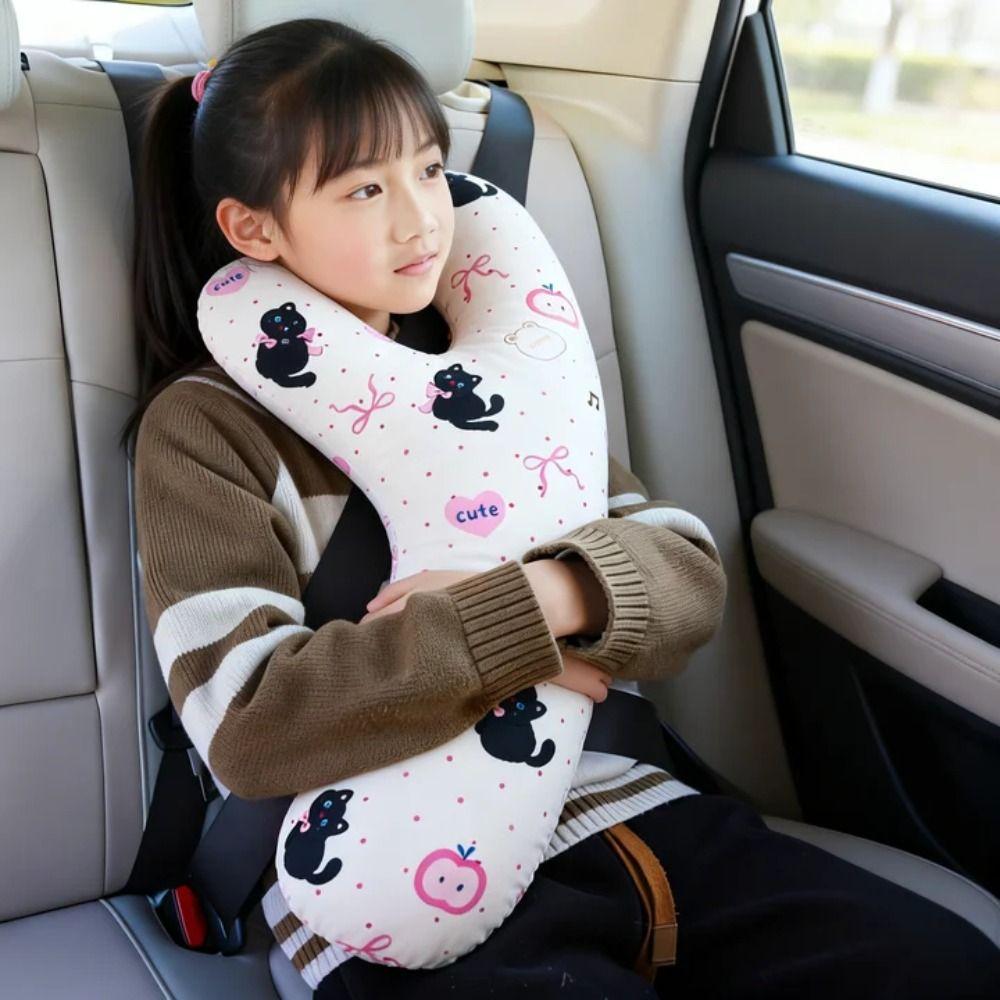 Y-shaped Child Cushion Pad Triangle Holder Head Support Pillow Car Sleep Headrest  Child Sleeping