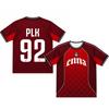 2026 Neues 92 ENNA Polak Trikot Französischer Rapper PLK Fans Rundhals Kurzarm T-Shirt Sommer Herren Damen Atmungsaktiv Anpassbares T-Shirt