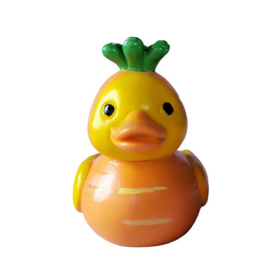 

Yousheng Vegetable Duck Statue Cartoon Corn Carrot Eggplant Cabbage Duck Resin Figurine Home Office Desktop Decoration Ornament D